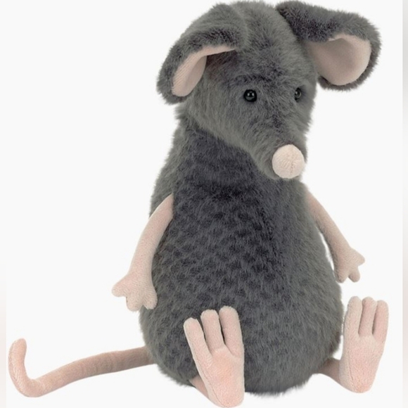 Jellycat Other - Jellycat Lachlan Sad Rat 10.6x4.7x4.7" Soft & Plush BNWT Authentic